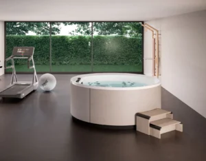 Whirlpool Novellini Divina R Rund 210 mineral