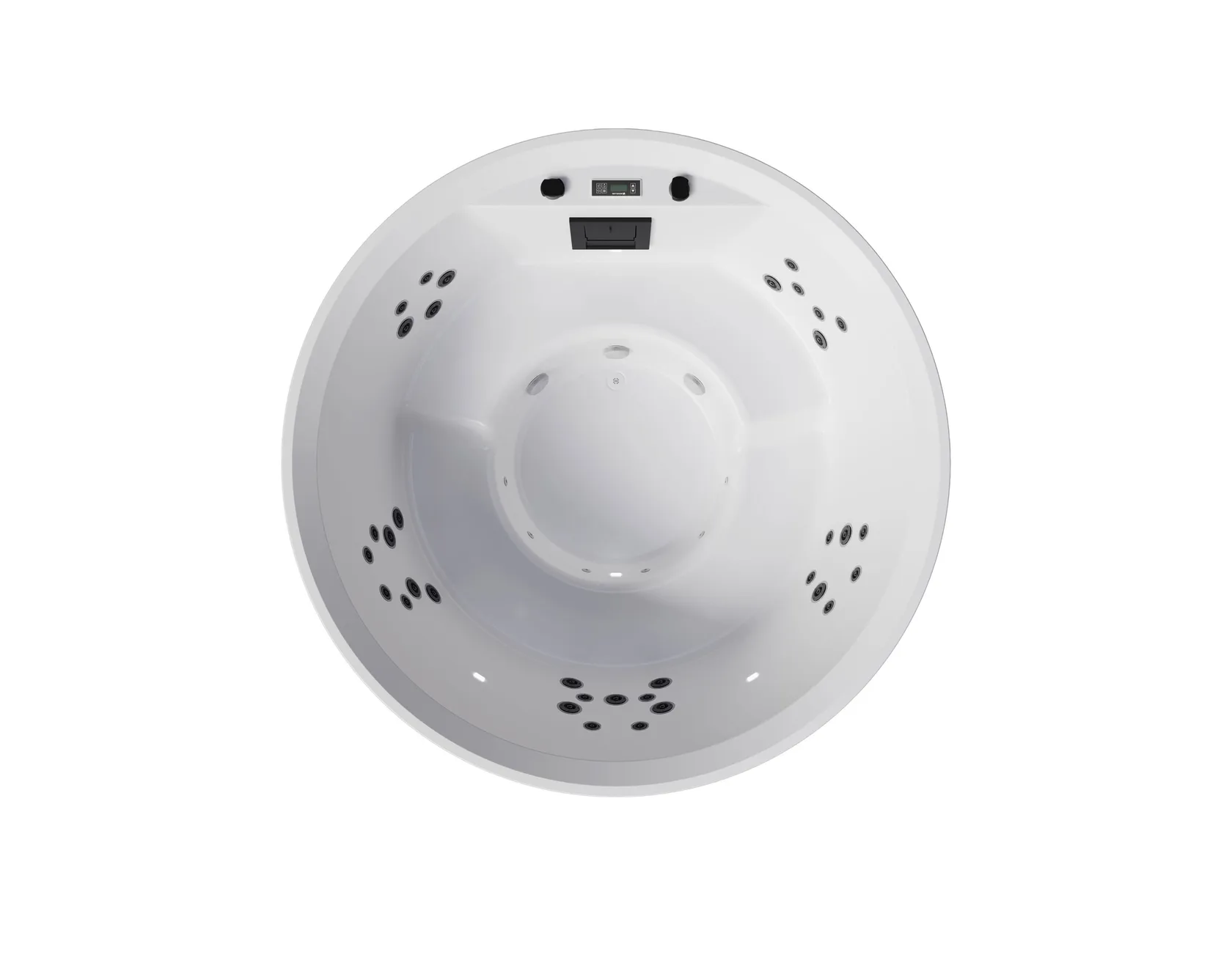 Whirlpool Novellini Divina R Rund 210 top