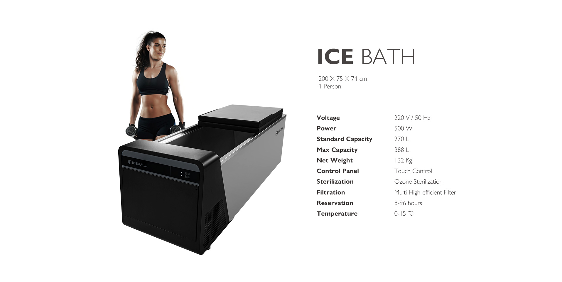 ICE Tub - ICE Bath - Sports
